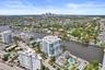 Southwest views of the downtown skyline, the Intracoastal waterway, and luxury residential properties