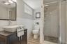 Lower level full bath