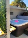Hot tub area.