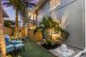 #4 Private courtyard has 2 fountains.