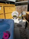 Hot tub area.