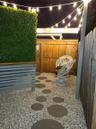 Area leading to Hot tub.