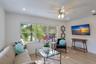 #3 Upstairs Right - has private patio and views of Marina Jack