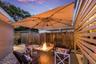 Fire pit.