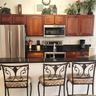 Breakfast Bar and Upgraded Cabinets