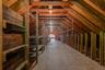 Huge walk up attic