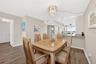 Great space for family dinners