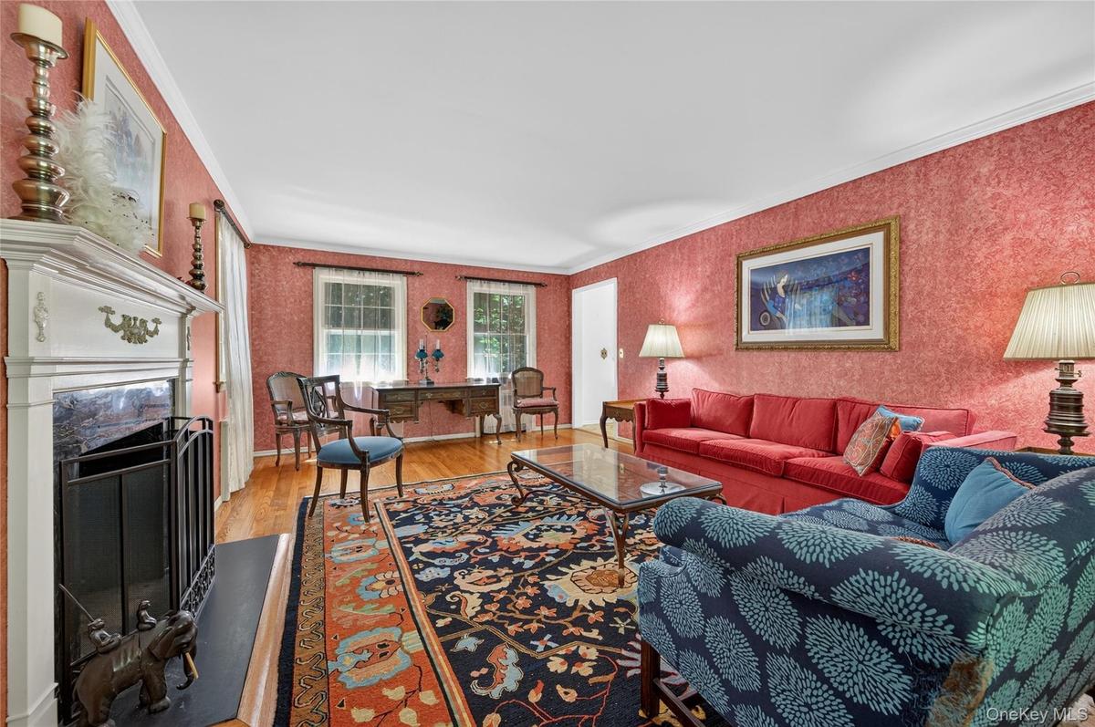 Living Room with entrance to Sun Room
