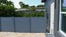 POOL EQUIPMENT AREAPool equipment is thoughtfully positioned behind a fenced enclosure, maintaining a clean and attractive backyard appearance. Wilto