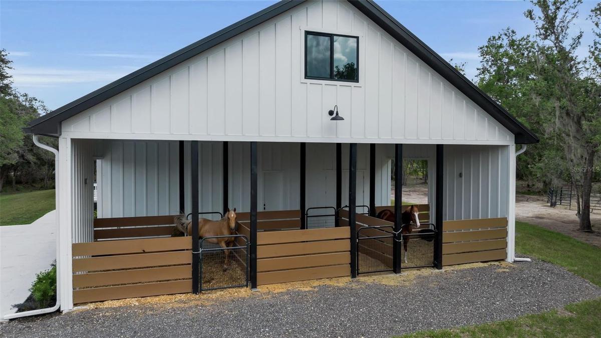 3 Horse Stalls