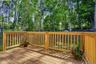 Back deck with access to yard