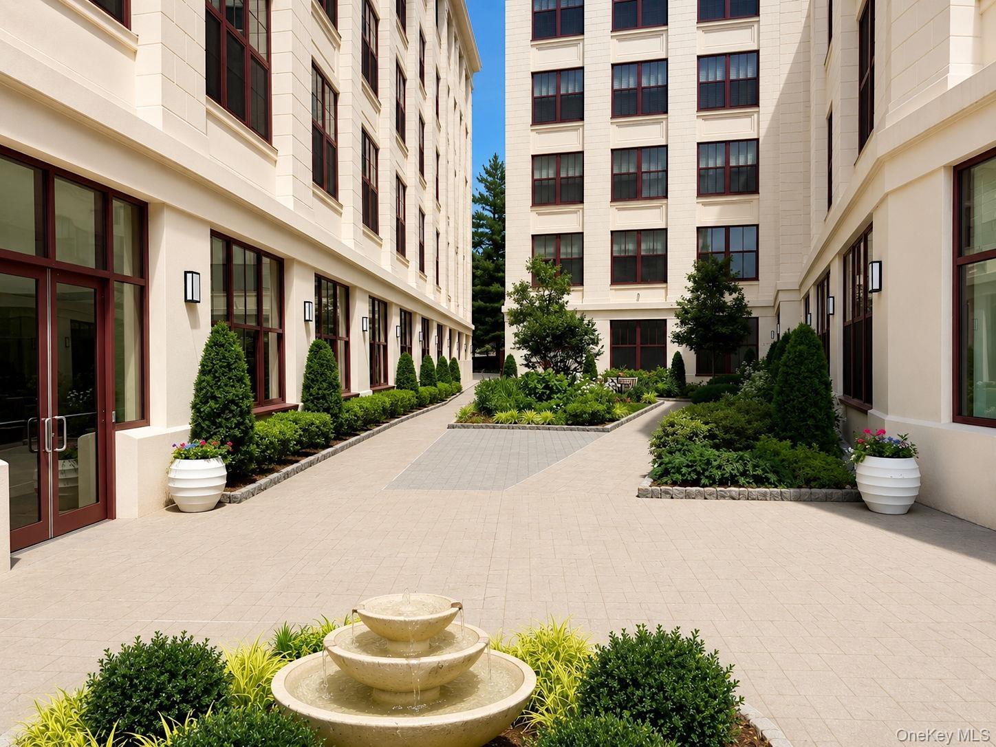 Courtyard Entry