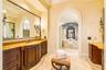 Primary Suite Bathroom with Separate Dual Sink Areas