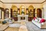 Formal Living Room with handcrafted Venetian Archways