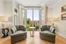A Juliet balcony with French doors adding so much natural light and magnificent views