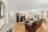 A Sophisticated living room with so much space.