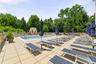 Resort style living with pool and outdoor spaces.