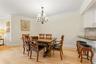 Convenient dining room to kitchen for ease of entertaining.