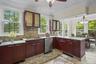 Enjoy this large eat-in kitchen