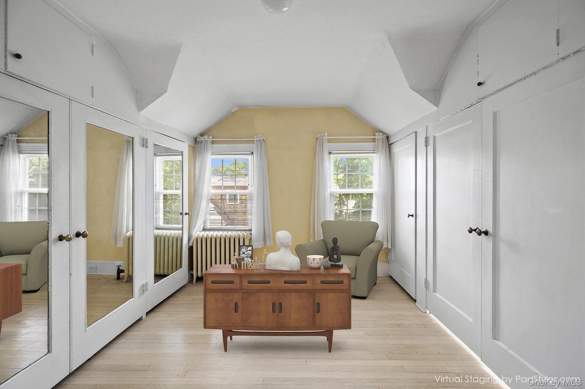 You won't run out of space in this Walkin closet in primary bedroom