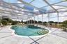 Screen Enclosed Heated Pool and Spa