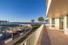 Largest Balcony with water views available in the building!