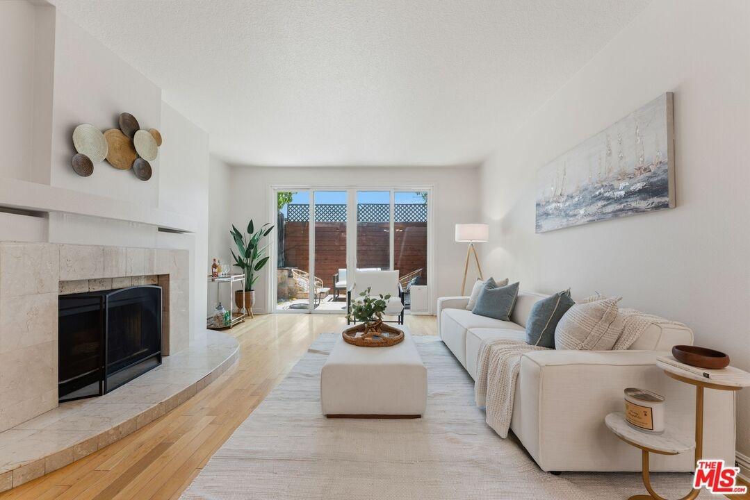 Living room highlighted by a s