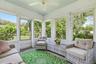 Enjoy 3 seasons from the enclosed porch