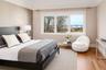 Bedroom with river views and en-suite bathroom.