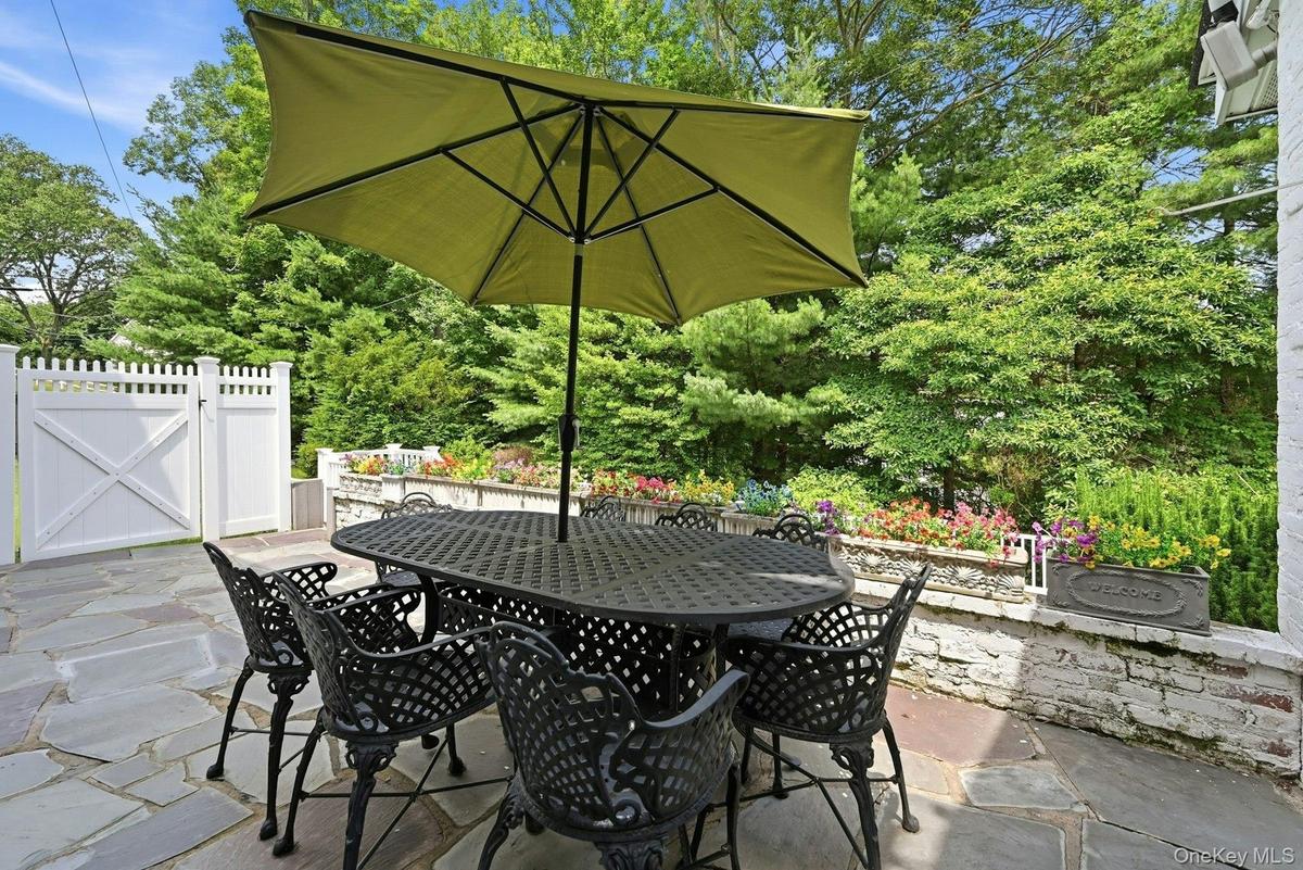Upper Patio off Dining Room