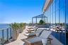 Rooftop sun deck overlooking the bay