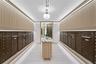 Secure and attended resident mailroom featuring climate-controlled package and parcel storage
