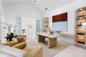 Vaulted Ceiling, French Doors with Dormer window bring in light all day