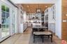 Breakfast table area