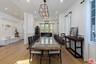 Dining area towards living are