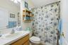 Hallway bathroom between bedroom 2 & 3