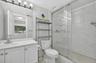 Full bathroom in the master bedroom