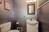 1/2 Bath in Lower level