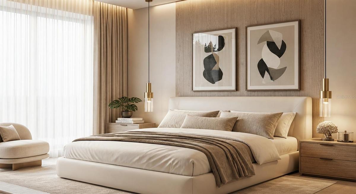 Secondary Primary Suite for Guests or Extended Stays