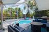 in ground pool that can also be used as a hot tub
