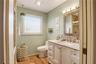 First floor full bathroom with walk in shower