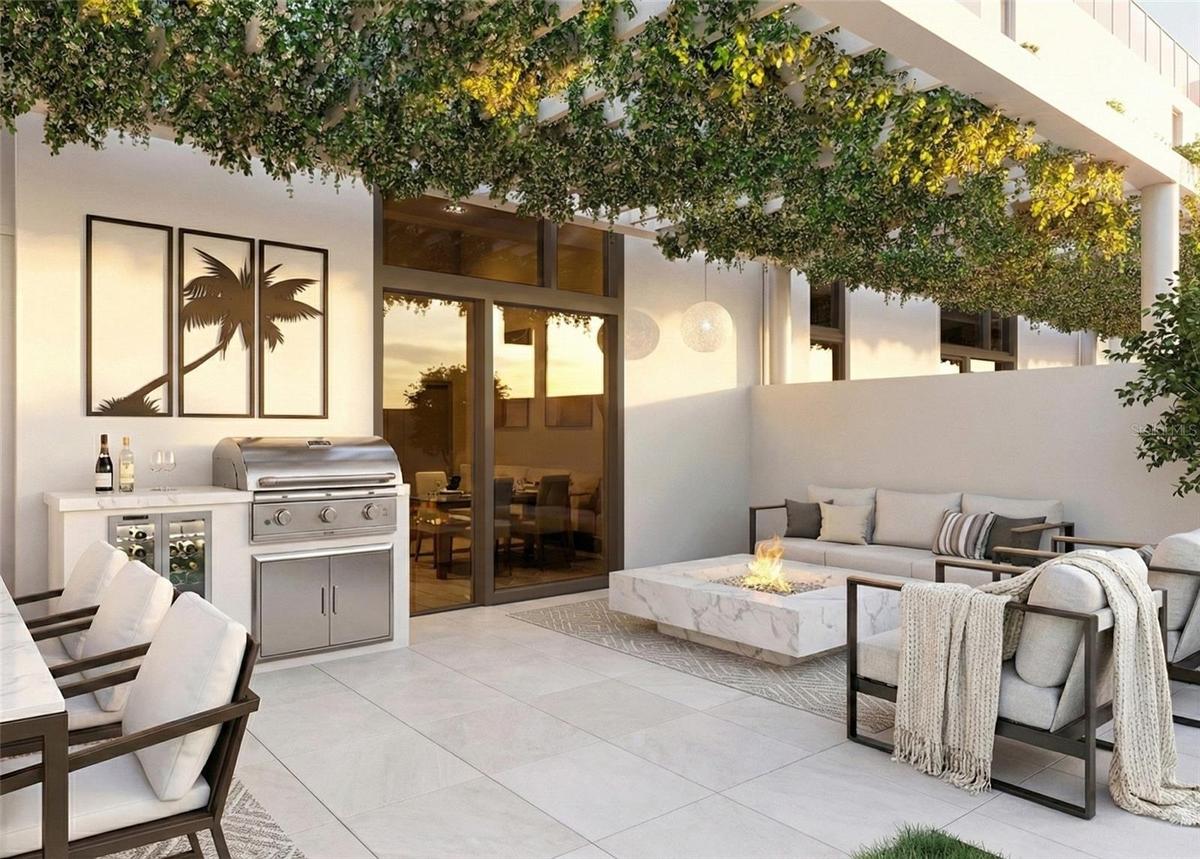 620 SF of Luxurious Outdoor Living Space