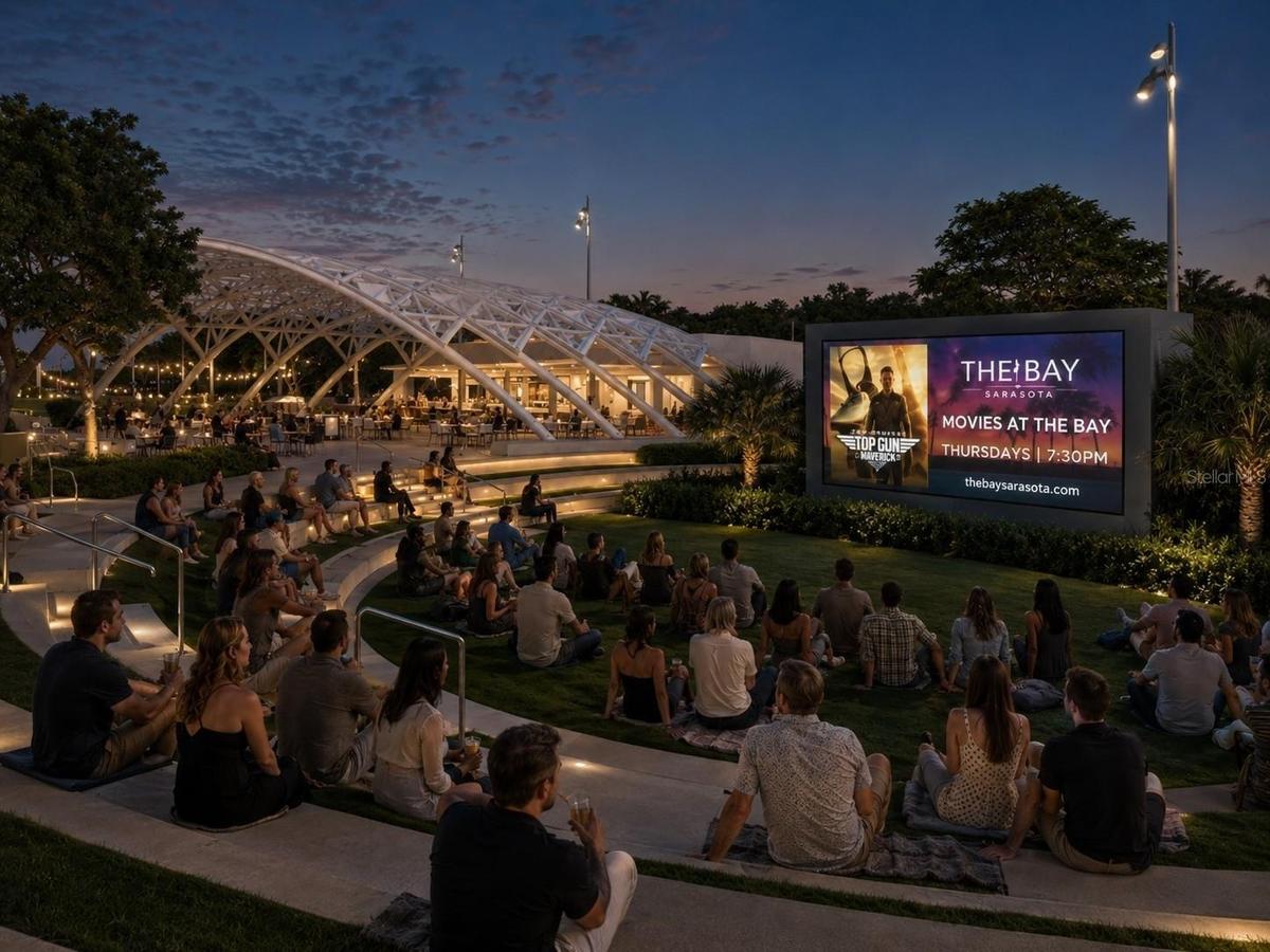 3-Blocks from the Outdoor Movie Theater at the 53-Acre Bay Park