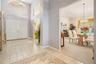 Double door entry way