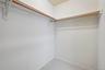Oversized closet with access to the attic