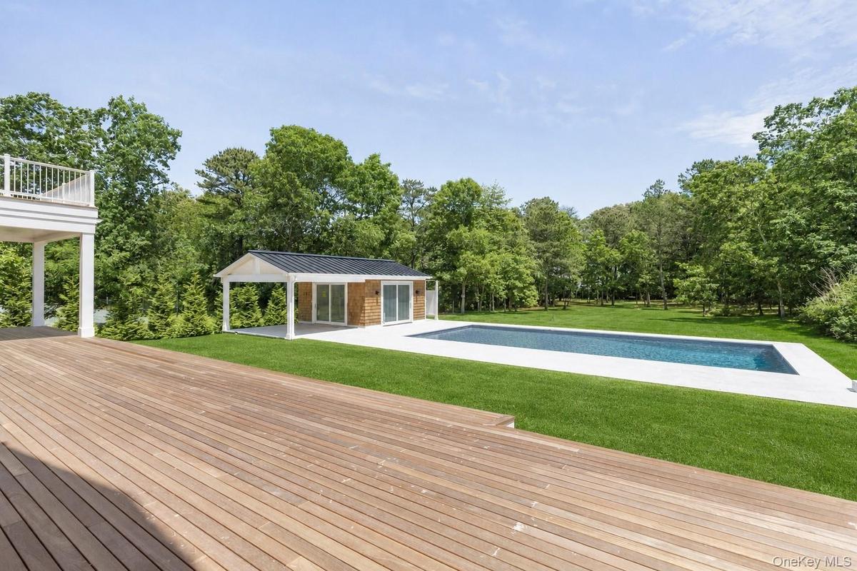Pool and Pool House