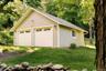 Spacious 2-car detached garage.