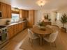 eat in kitchen staged