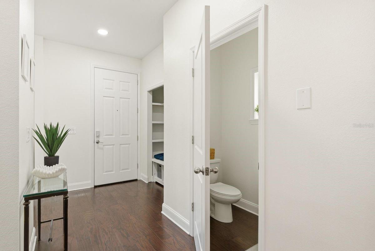 Hall and Guest Bathroom