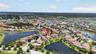 Picturesque Views of the Community from 2nd Floor! Aerial View of WCI Lennar Home on Premium Water Lot in Waterleaf Community! Located Near Entrance &
